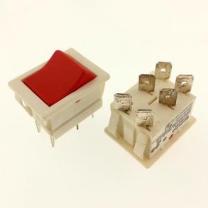 ANAHTAR BÜYÜK ON ~ OFF  KIRMIZI IŞIKSIZ BEYAZ  KASA 6 PİN