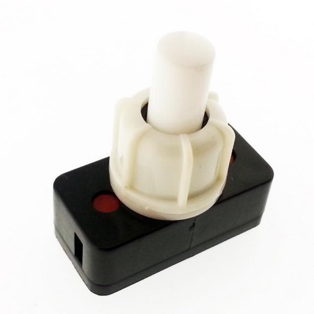 ANAHTAR BASMALI BEYAZ SOMUNLU 12x24x9 SİYAH GÖVDE ( SW054) IC-192