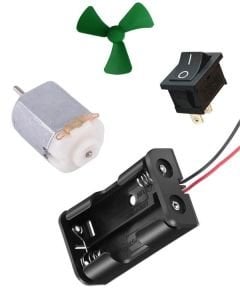 Denet Seti Motorlu  ( Pervane / Motor / Pil Yuvası / Anahtar )