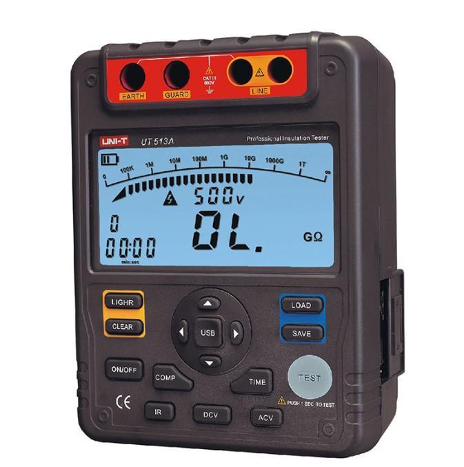 UNI-T UT 513C 5000V 1000G OHM  İZOLASYON TEST CİHAZI