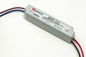 Mervesan Mswp-15-12  12v 1a Sabit Voltaj Plastik Kasa Adaptör İp67