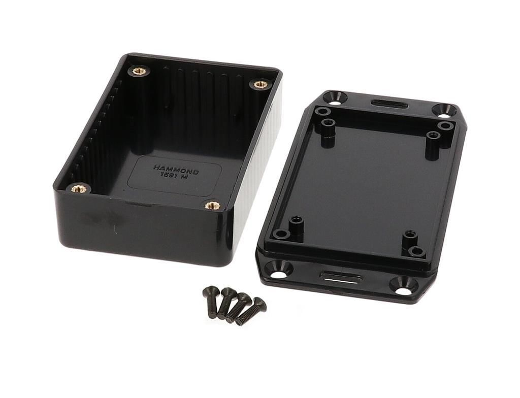 HAMMOND 1591MFSBK GEN PURPOSE BOX HIPS FL BOX BK