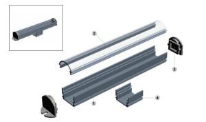 FL-07 PROFİL İÇİN YAN KAPAK