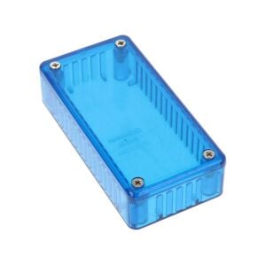HAMMOND 1591ATBU 1591 TRANSP POLYCARBONATE BLUE