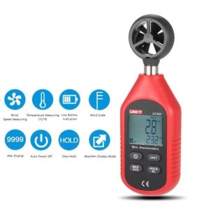 UNI-T UT 363 Mini Dijital Rüzgar Ölçer / Anemometre UT363