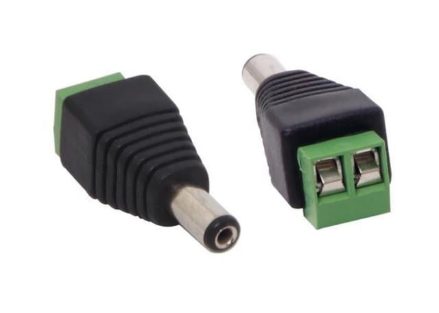 ADAPTÖR JAK 2,1mm DİŞİ SEYYAR SL-DC607 KLEMENSLİ