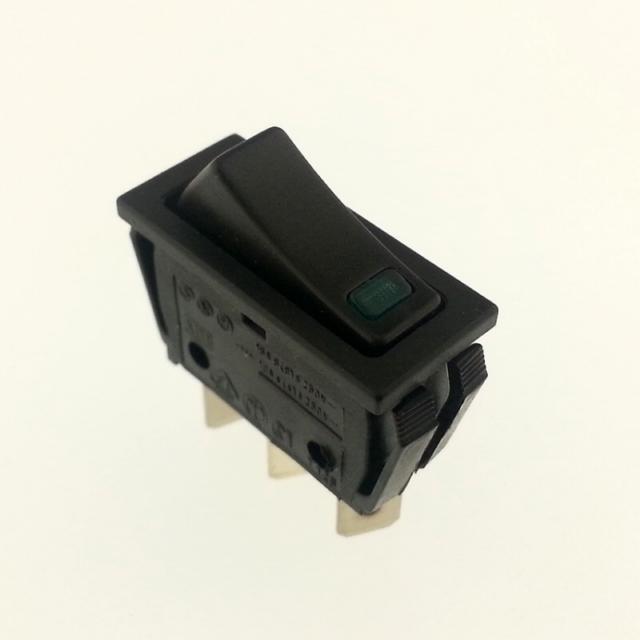 ANAHTAR DAR ON ~ OFF YEŞİL Nokta LED Işıklı SİYAH DF76C1100E000-16
