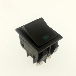 ANAHTAR 16A BÜYÜK ON ~ OFF  YEŞİL NOKTA IŞIKLI  SİYAH DS38C1100E000-16 1 İNCİ KALİTE