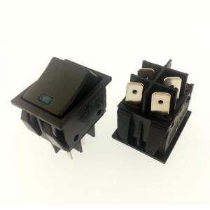 ANAHTAR 16A BÜYÜK ON ~ OFF  YEŞİL NOKTA IŞIKLI  SİYAH DS38C1100E000-16 1 İNCİ KALİTE