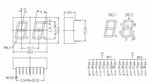 KEM-5621 Çift Segment Display