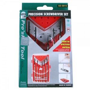 Proskit  SD-9815 Saatçi Tornavida Seti 6 Parça