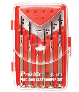 Proskit  SD-9815 Saatçi Tornavida Seti 6 Parça