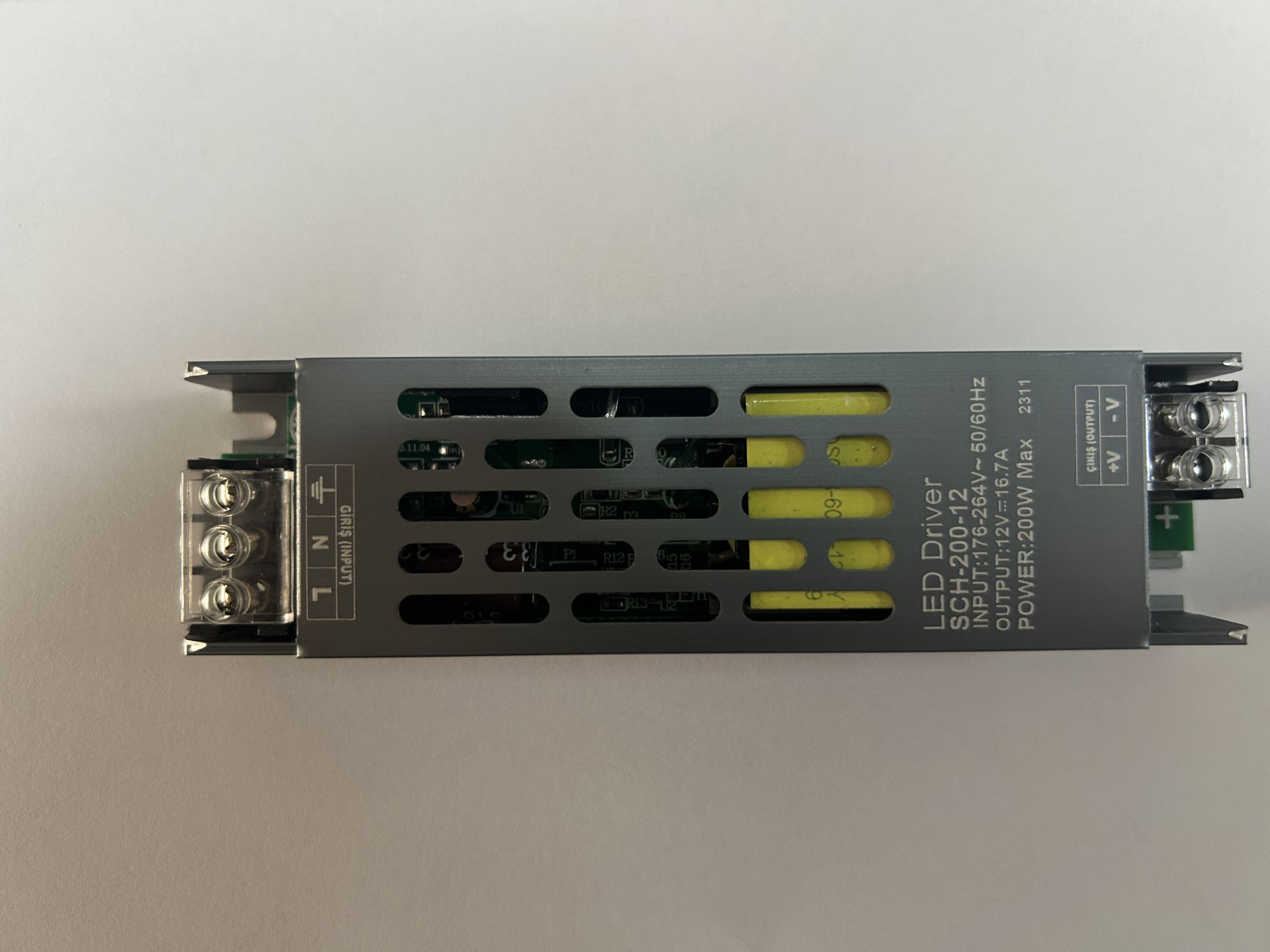 SMPS MY-200-12 12V/16,6A DAR KASA LED Güç Kaynağı