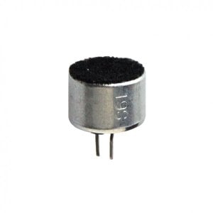 KONDANSATÖR TİP MİKROFON 10mm 2 pinli UZUN AYAKLI IC-229A
