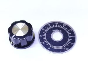 Pot Düğmesi Scalası Numaralı 42 mm + MF-A03 Pot Düğmesi 2 Li Takım