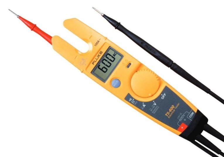 Fluke T5-600 EUR1 Voltaj Süreklilik ve Akım Test Cihazı Ac/Dc 600v