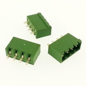0/4 MR 3,81mm 180° ERKEK  4lü Yeşil SOKET Klemens SBDK 3,81-E2/4 11106 MR
