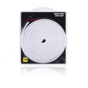 Neon Şerit Led Günışığı 12V Dc 6 mm 10w/m Ip65 3000K (5 Metre Makara Fiyatıdır)