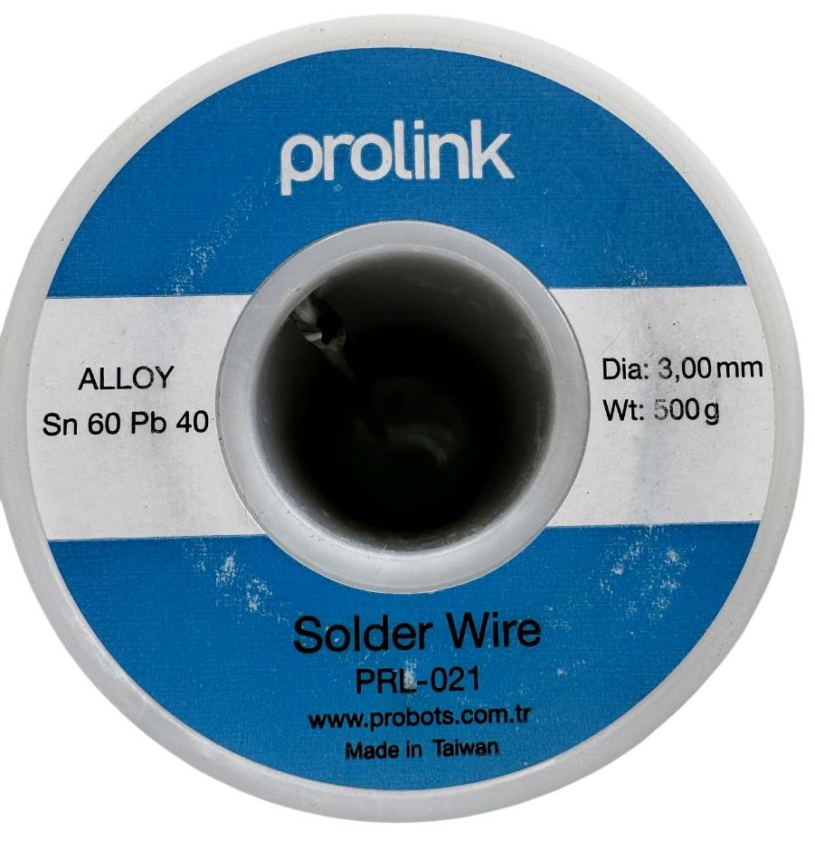 Prolink Lehim Teli 500gr 3mm 60/40 Made in Taiwan PRL-021