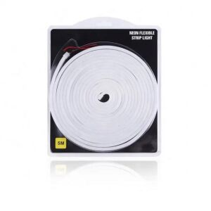 Neon Şerit Led Sarı 12V Dc 6 mm 10w/m Ip65 570-590nm (5 Metre Makara Fiyatıdır)