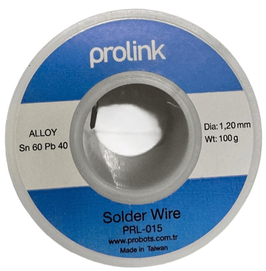 Prolink Lehim Teli 100gr 1,2mm 60/40 Made in Taiwan PRL-015