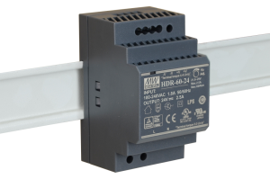 Meanwell Hdr-60-24 60w 24v 2,5a Ray Tip Güç Kaynağı
