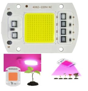LED POWER COB 50W BİTKİ YETİŞTİRME  220V AC FSTM