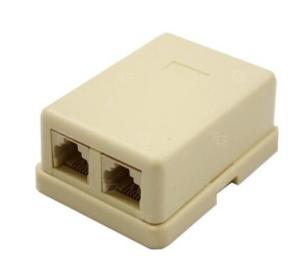 TELEFON  6P2C  İKİLİ KUTU