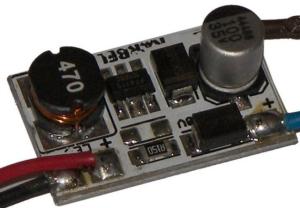 DC LED DRIVER 12..30VDC giriş, 1..6 ad led drv (3..21V/700mA sabit akım)