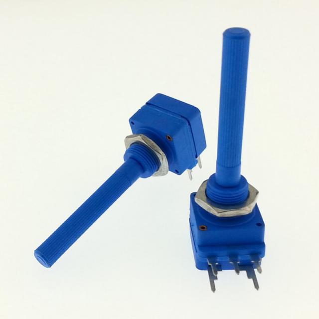 Potansiyometre Mavi Anahtarlı 1MR