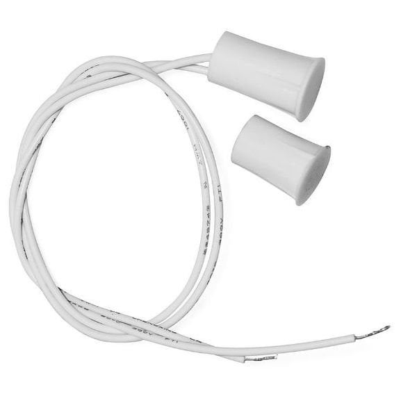 Kapı Switch Anahtar Yuvarlak 2 Kablo Manyetik Kontak Normalde Açık Kontak Gömme Tip