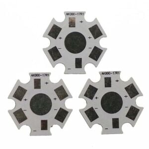 YUVARLAK PCB 1 LED STAR  000-17R1