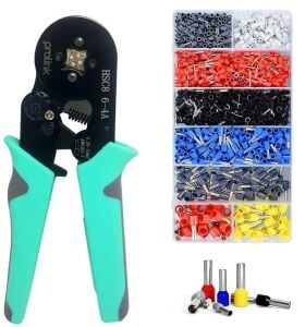 Prolink PH-030 (YAC-8) İzoleli Yüksük Sıkma Pensesi 0,25-10mm AWG 23-7 ( Kare Sıkar )+1200 Terminal