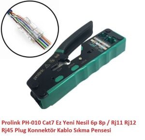 Prolink PH-010 Cat7 Ez 6p 8p / Rj11 Rj12 Rj45 Yeni Nesil Konnektör Sıkma Pensesi