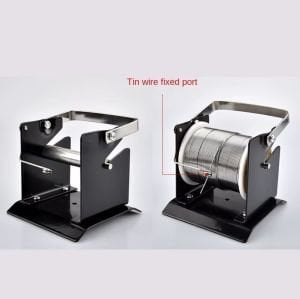 Havya Sehpası - Havya Standı Metal Lehim Makara Tutuculu 90x92 mm