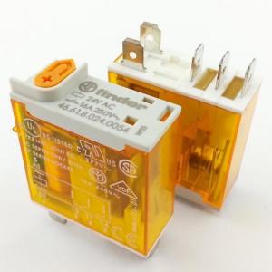 Finder Röle 46.61.8.024.0054 24v 16a Ac Tek Kontak Kilitli Test Butonu ve Hata Göstergeli