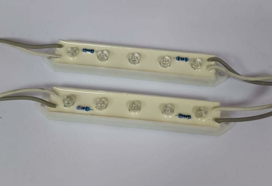 LED-Modül 4,8mm 5'li MAVİ