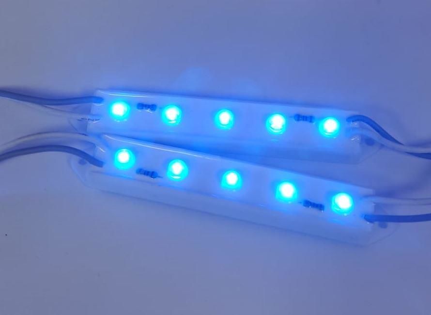 LED-Modül 4,8mm 5'li MAVİ