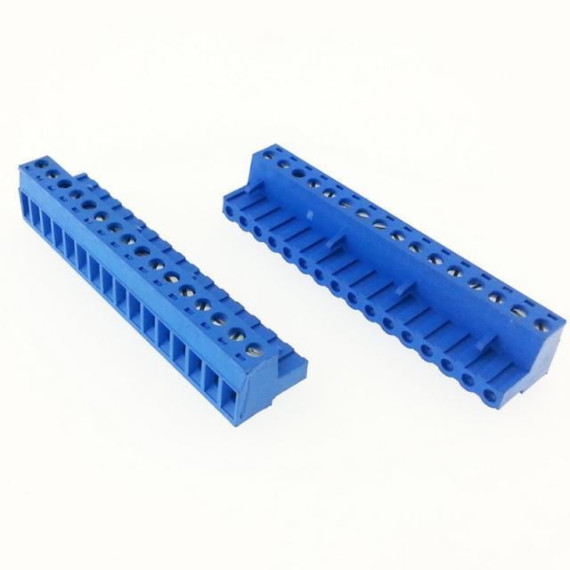 0/16 MR  5,08mm DİŞİ 16LI MAVİ SOKET Klemens SBDK 5,08-D/16 10216 MR