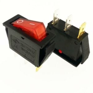 ANAHTAR DAR ON ~ OFF KIRMIZI IŞIKLI 3 PİN  IC-113
