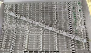 LED-ŞERİT pcb 30cm 18 led  YEŞİL