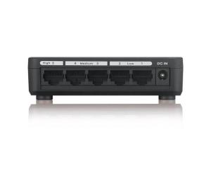 Zyxel GS105S v2 5-Port 10/100/1000Mbps Tak-Kullan Port-Önceliklendirme Destekli Gigabit Switch