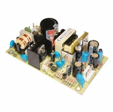 SMPS MeanWell OPEN PD-25B 25W 2,5A  +5V / +24VDC