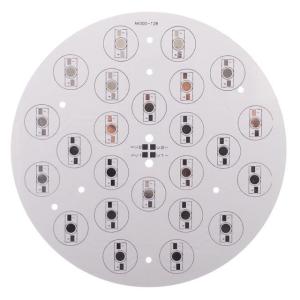 LED PCB Yuvarlak 24 led MONO 12seri x 2 Paralel 175mm  000-128