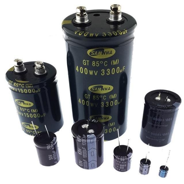 470mF 250V Elektrolitik Kondansatör ( Mikrofarad )