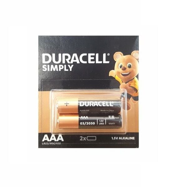 Duracell Pil AAA 2'li Paket