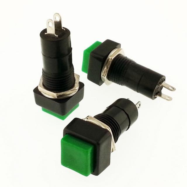 ANAHTAR R18-23A  Kare YEŞİL (PBS12A) IC-188