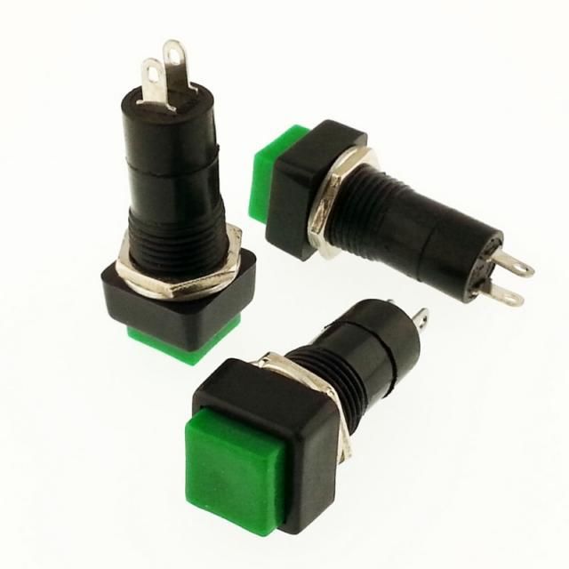 ANAHTAR R18-23A  Kare YEŞİL (PBS12A) IC-188