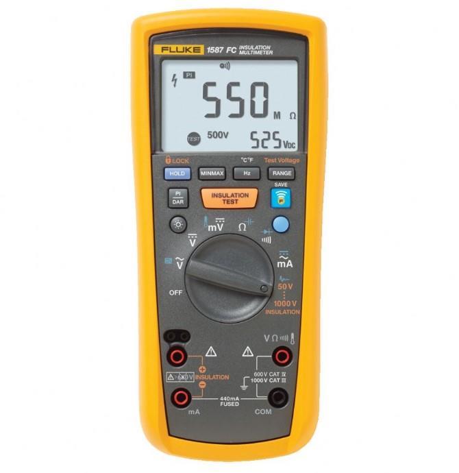 Fluke 1587FC İzolasyon Test Cihazı ve Multimetre 1000v (31/12/25 KAMPANYA)