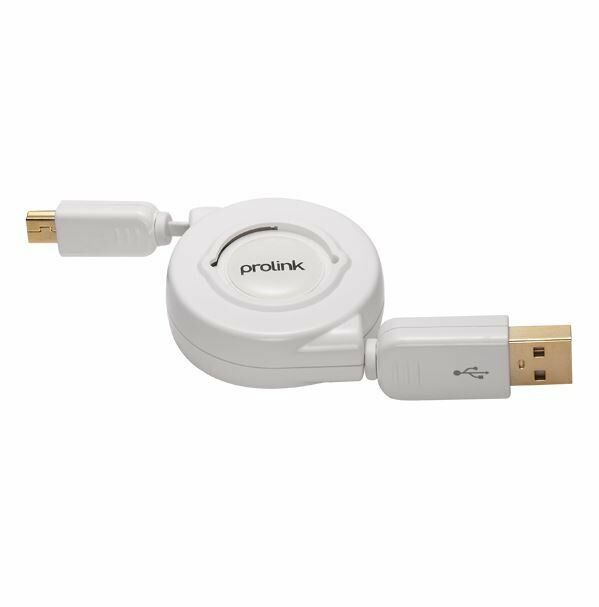 Prolink PMM368R-0100 Makaralı Kablo Usb Mini den Usb A Çevirici 1 Metre